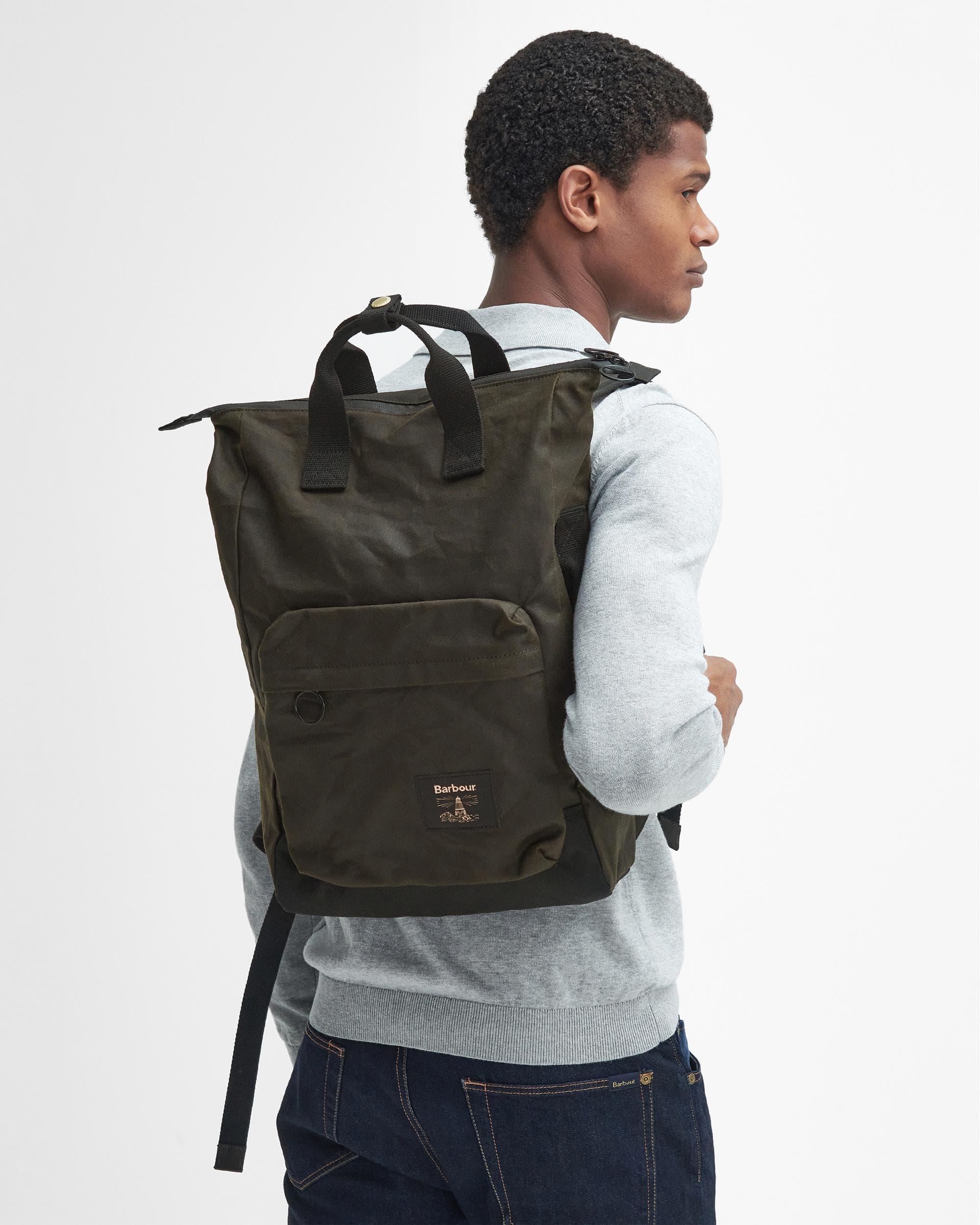Barbour backpack Green hotsell