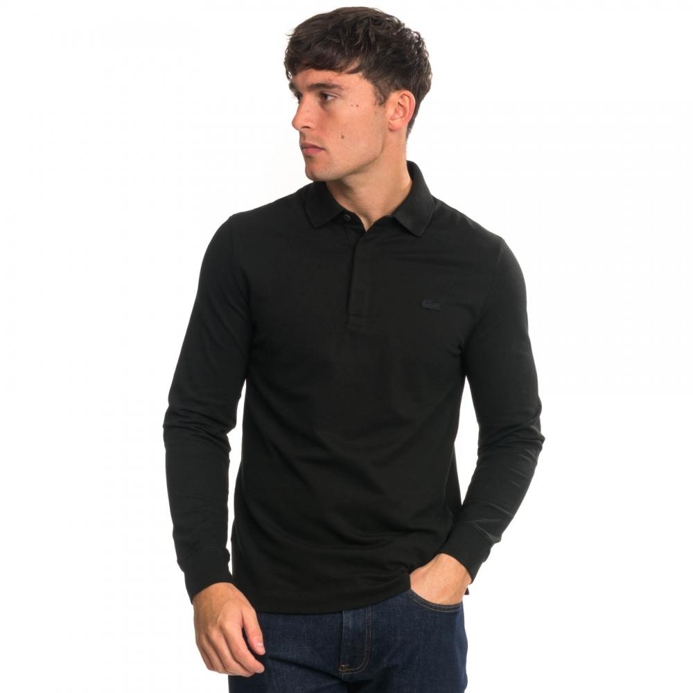 Lacoste Sleeve Polo in for Men - Lyst