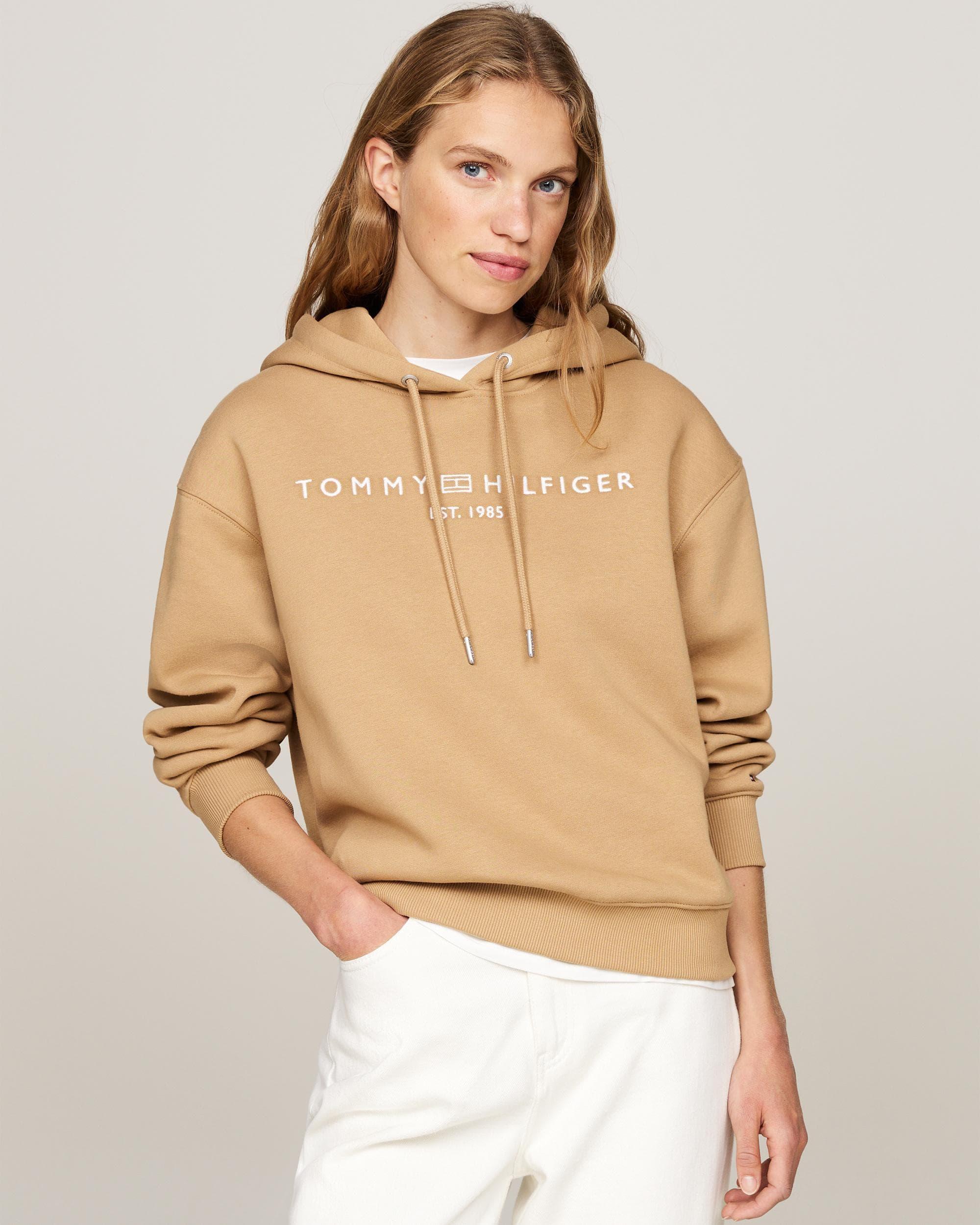 Blue tommy hilfiger hoodie online