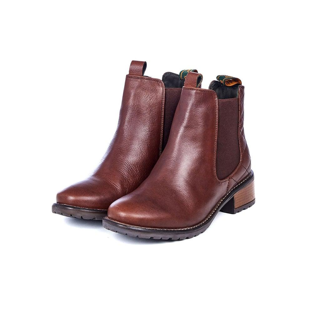 Barbour Leather Latimer Ladies Boots in Chestnut Brown Barbour Leather Latimer Ladies Boots in Chestnut Brown