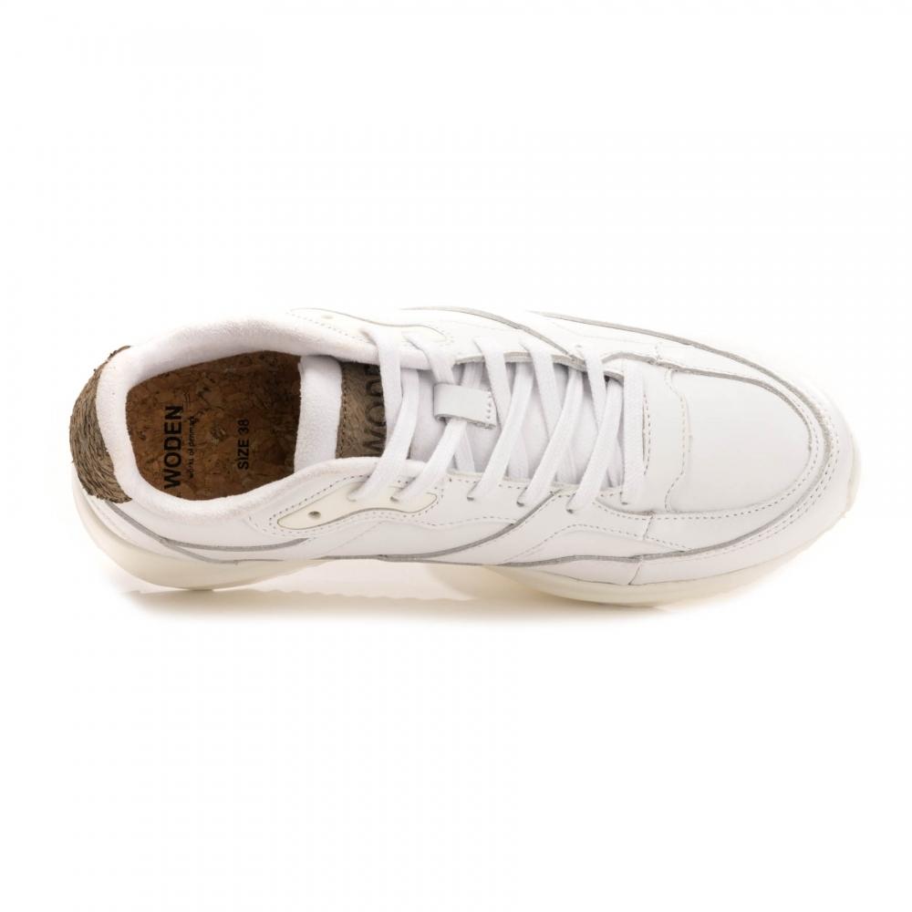 Woden Leather in White | Lyst