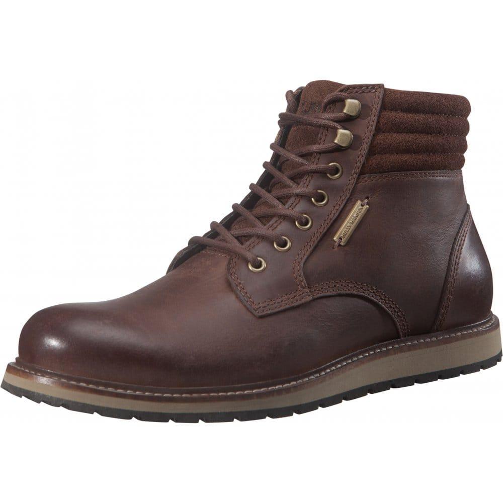 Helly Hansen Conrad Brown Comfort Winter Premium Leather Boots UK 8.5 EU 42.5 