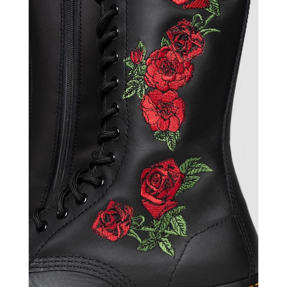 Dr. Martens 1914 Vonda Softy T High Leather Boot in Black | Lyst