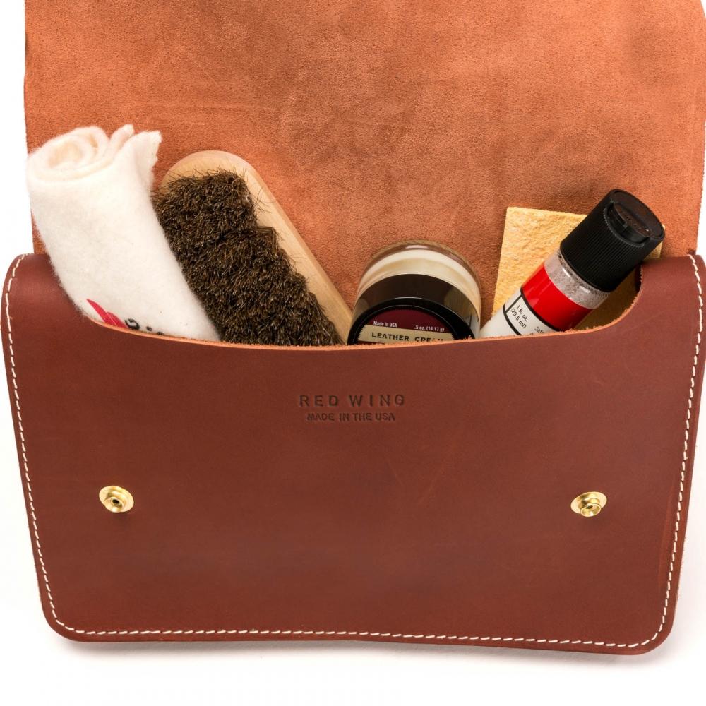 red wing leather travel care kit