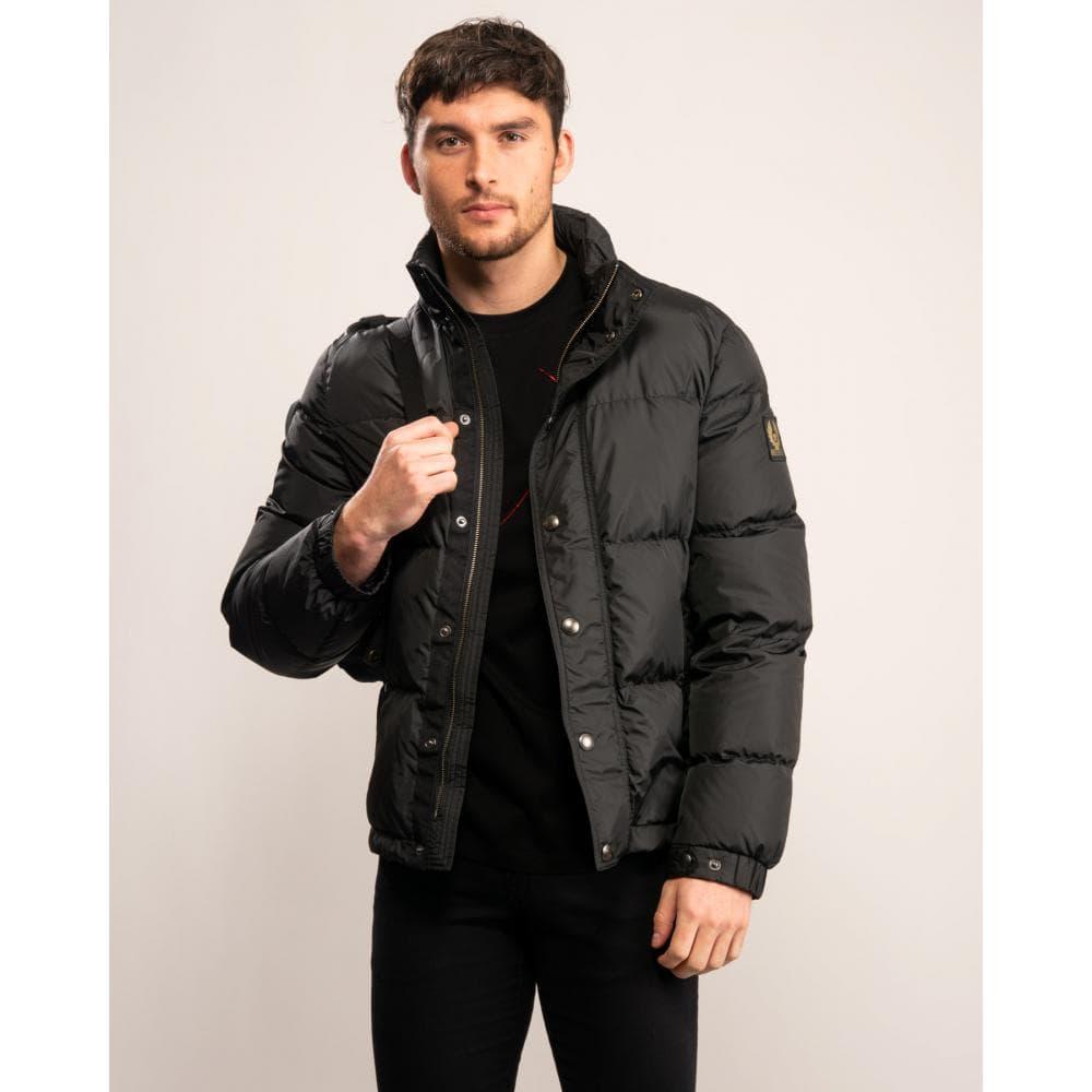 Belstaff Dome Solid Jacket in Black for Men | Lyst