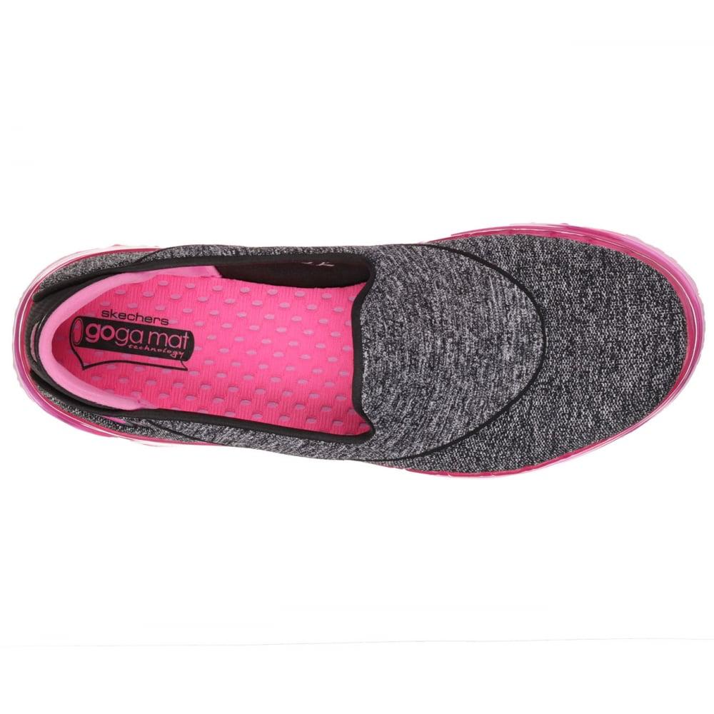 Skechers Synthetic Go Flex Ladies Shoe in Black Hot Pink (Pink) - Lyst
