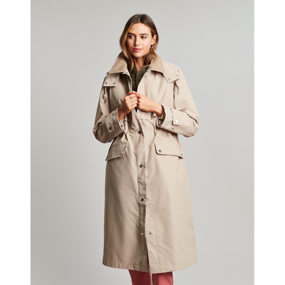 Joules khaki outlet raincoat