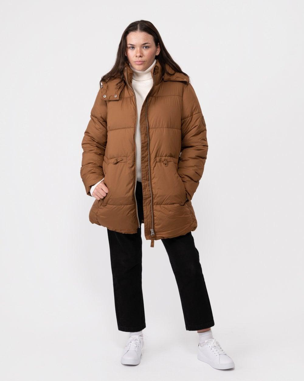 Joules puffer jacket top