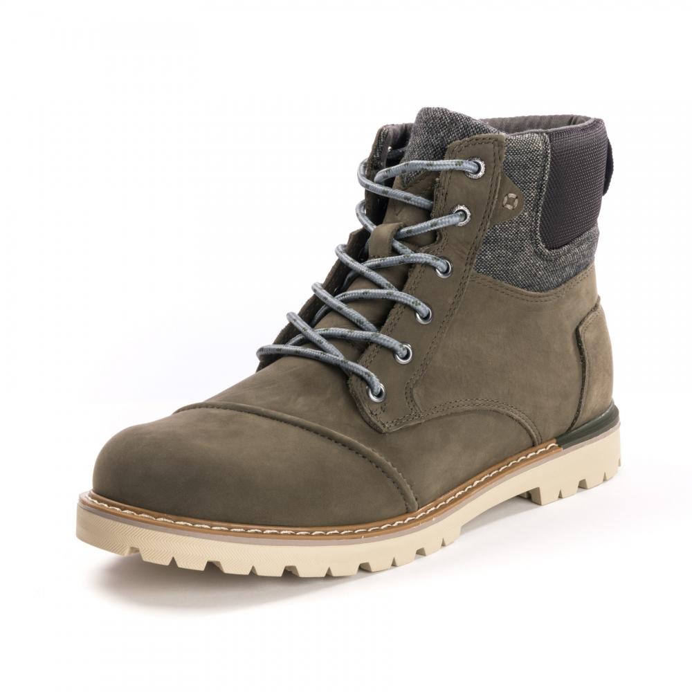 waterproof tarmac olive nubuck men's ashland boots