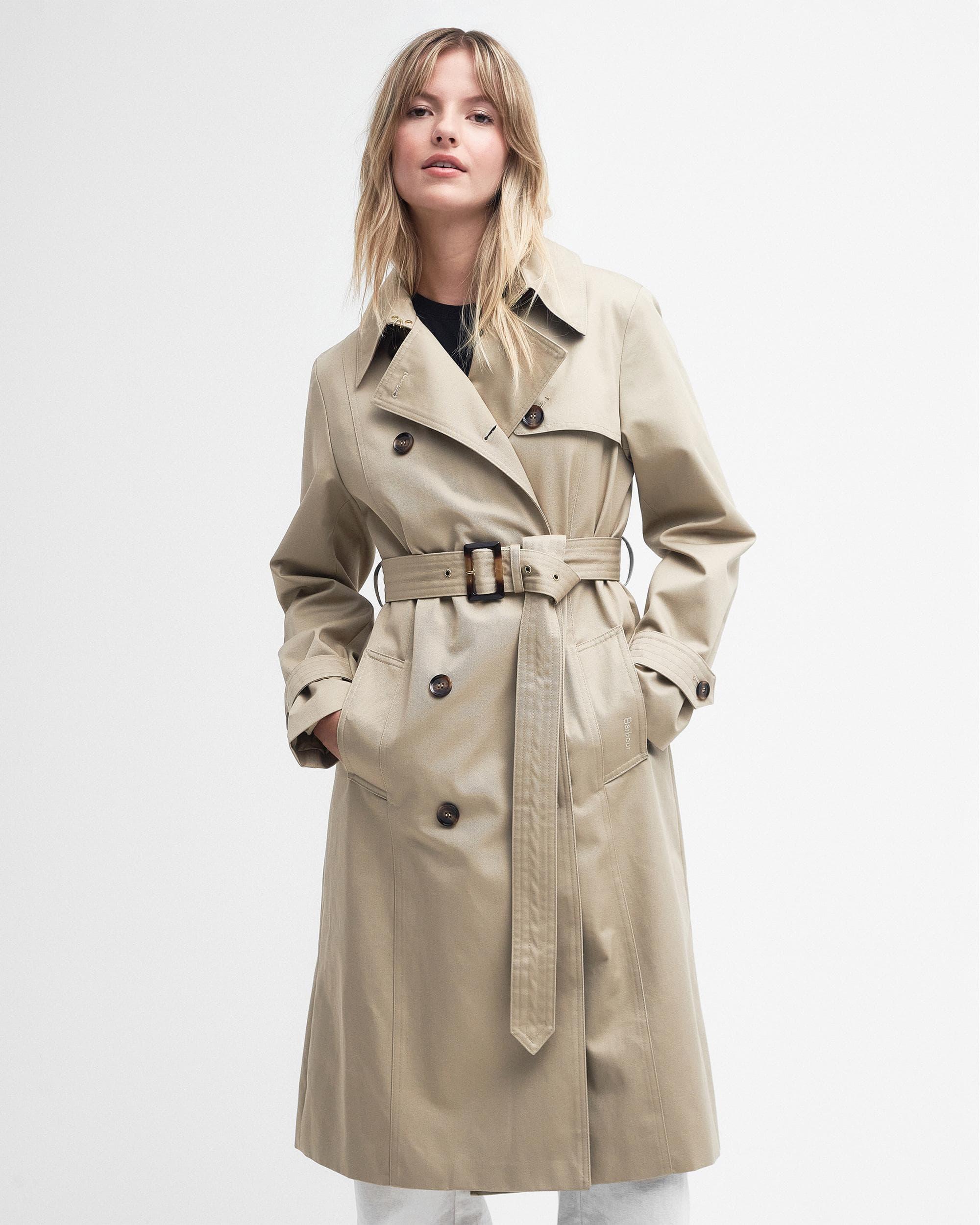 Barbour trenchcoat deals