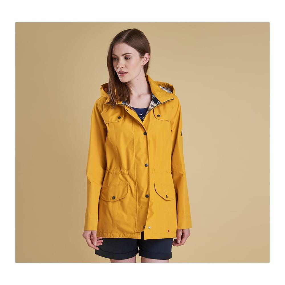 Barbour Synthetic Trevose Womens Jacket in Yellow | Lyst