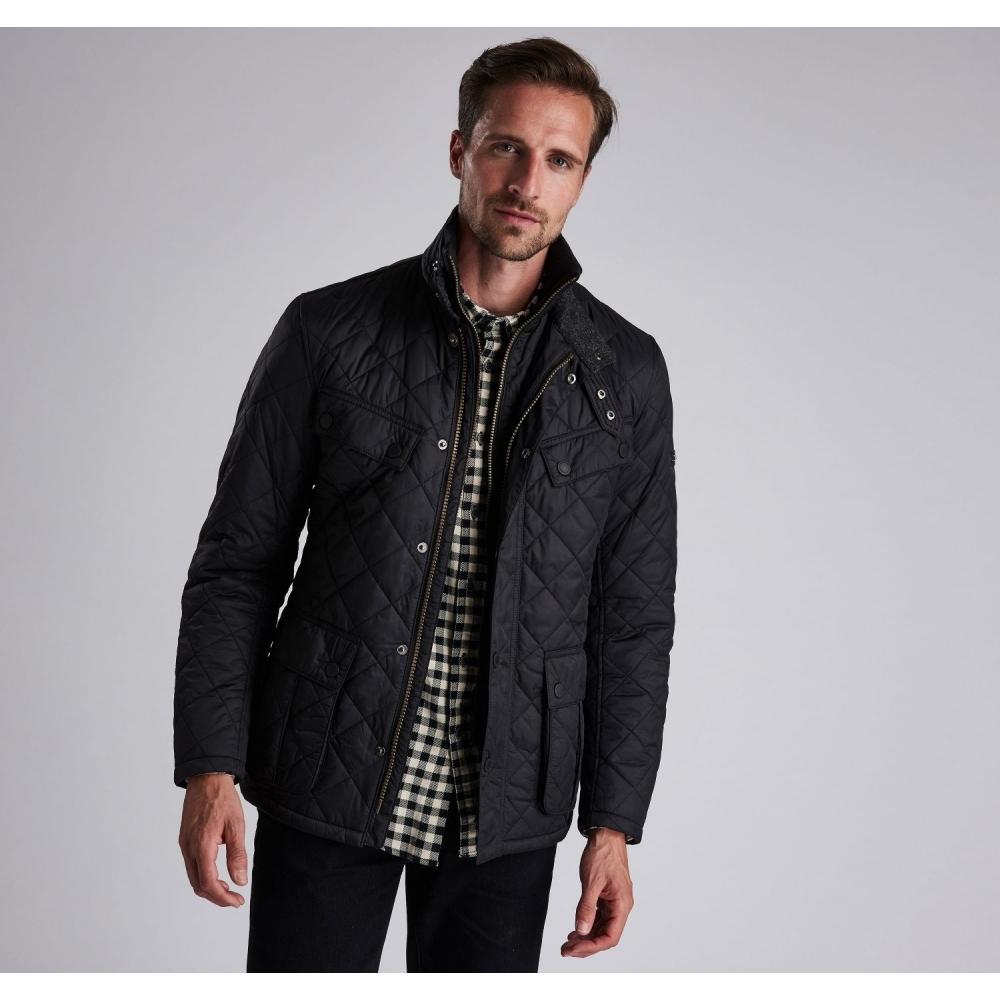 Barbour Synthetic Windshield Quilted Jacket in Black for Men - Lyst