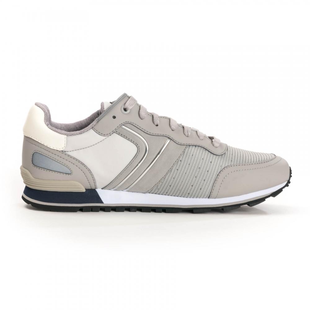 BOSS by Hugo Boss Parkour Runn Strb Trainers in Light/Pastel Grey (Gray)  for Men - Lyst