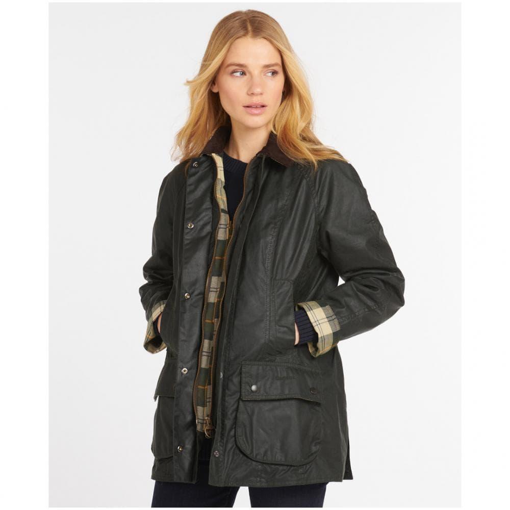 Barbour Beadnell Jacket in Black | Lyst