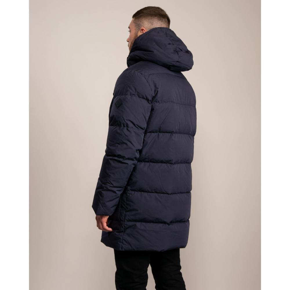 GANT D2. The Long Alta Down Jacket in Blue for Men | Lyst Canada