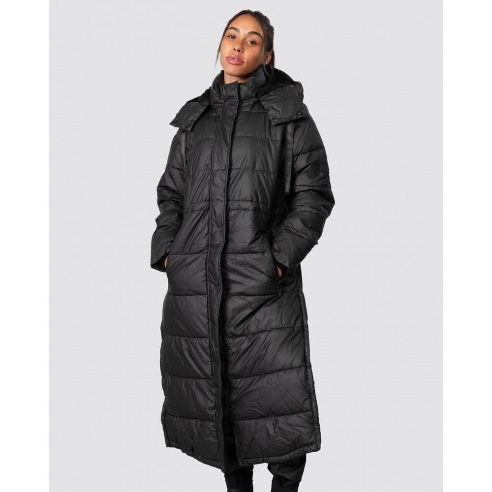 HUNTER Intrepid Long Puffer in Black | Lyst