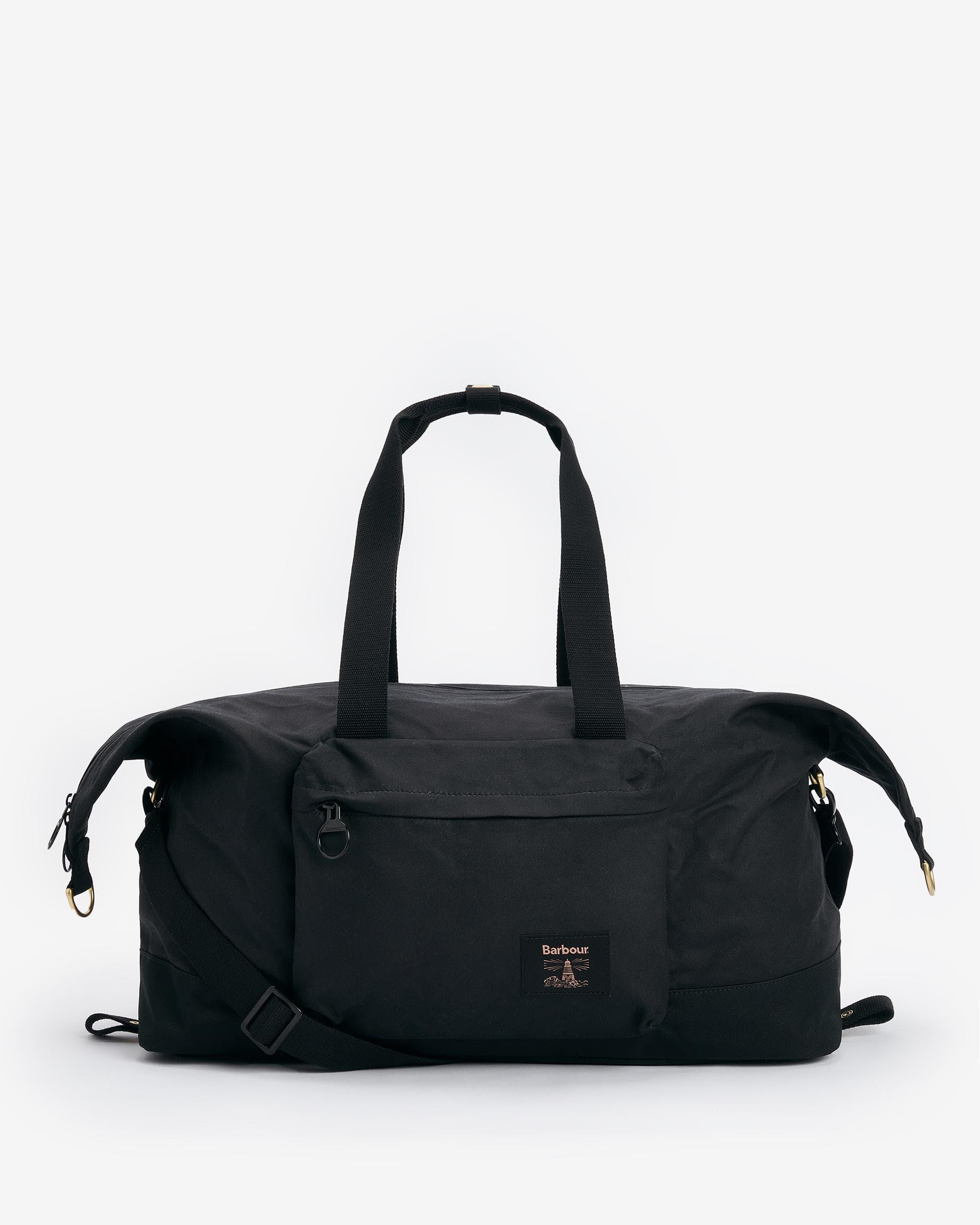 Barbour waxed holdall sales