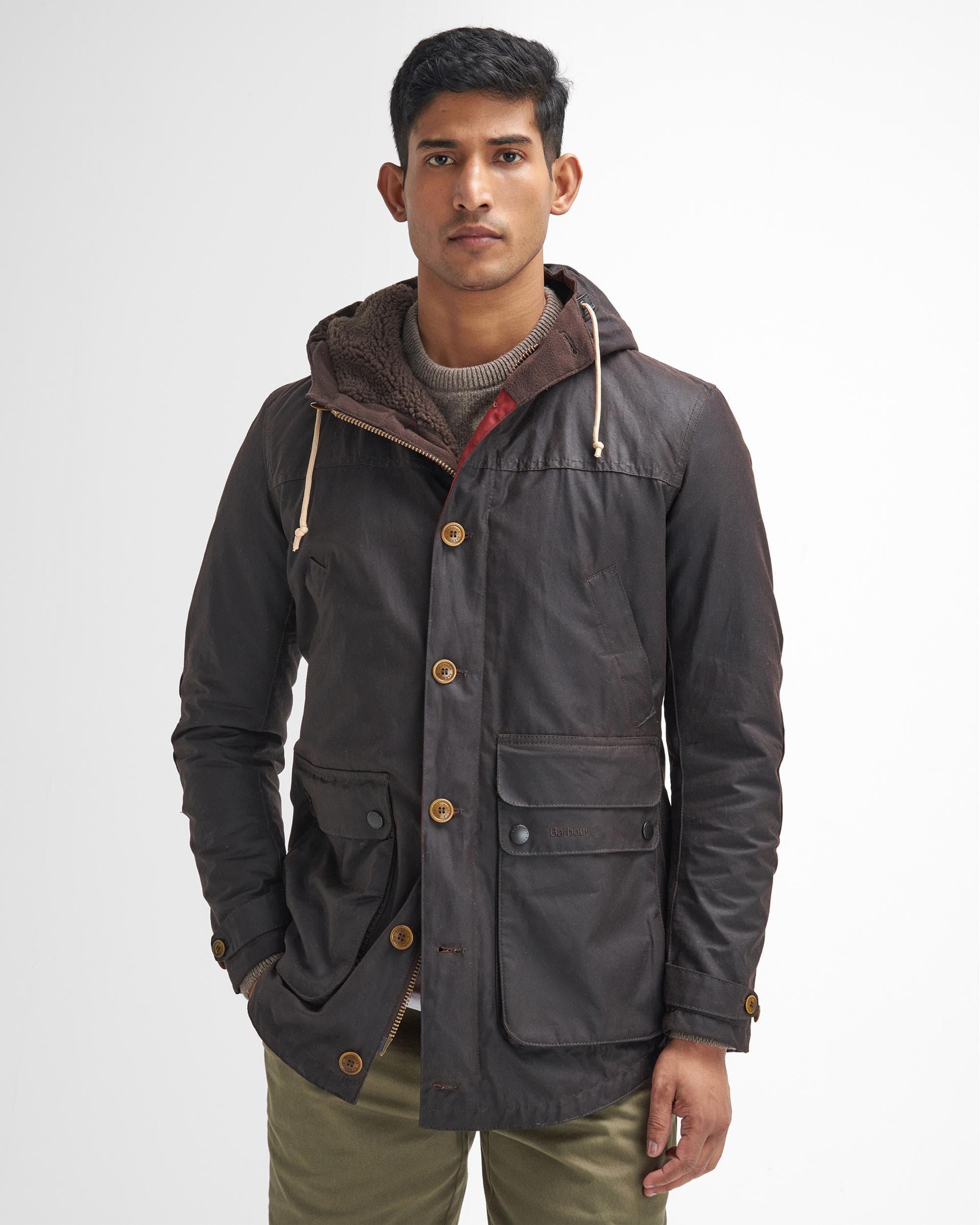 Barbour parka jacket mens new arrivals