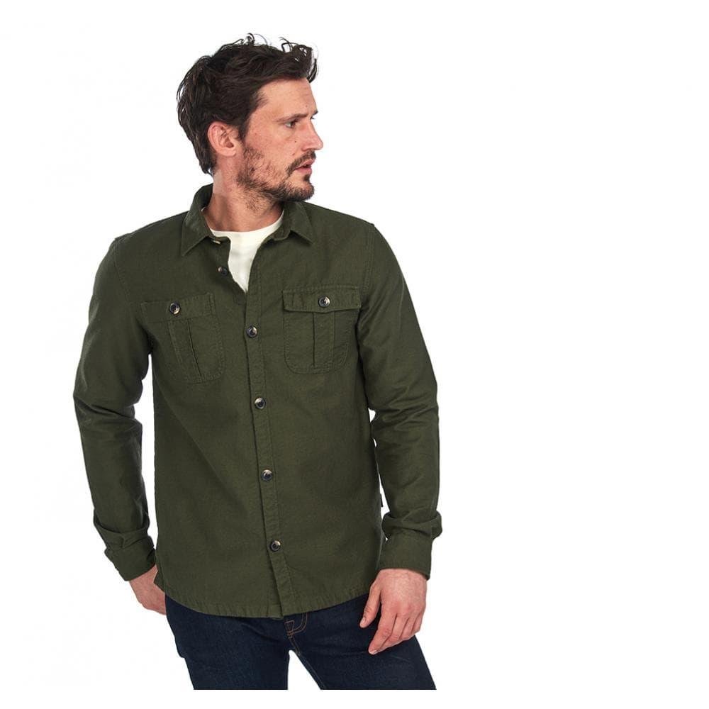 barbour doc overshirt