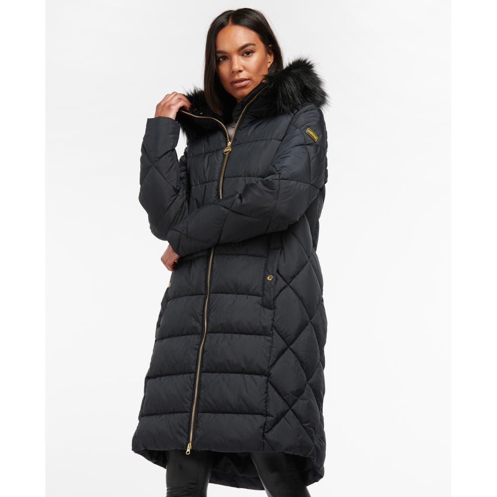 Barbour Georgia Quilted Jacket in Black | Lyst Canada