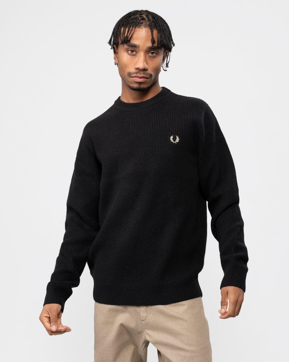 Fred perry online textured jumper