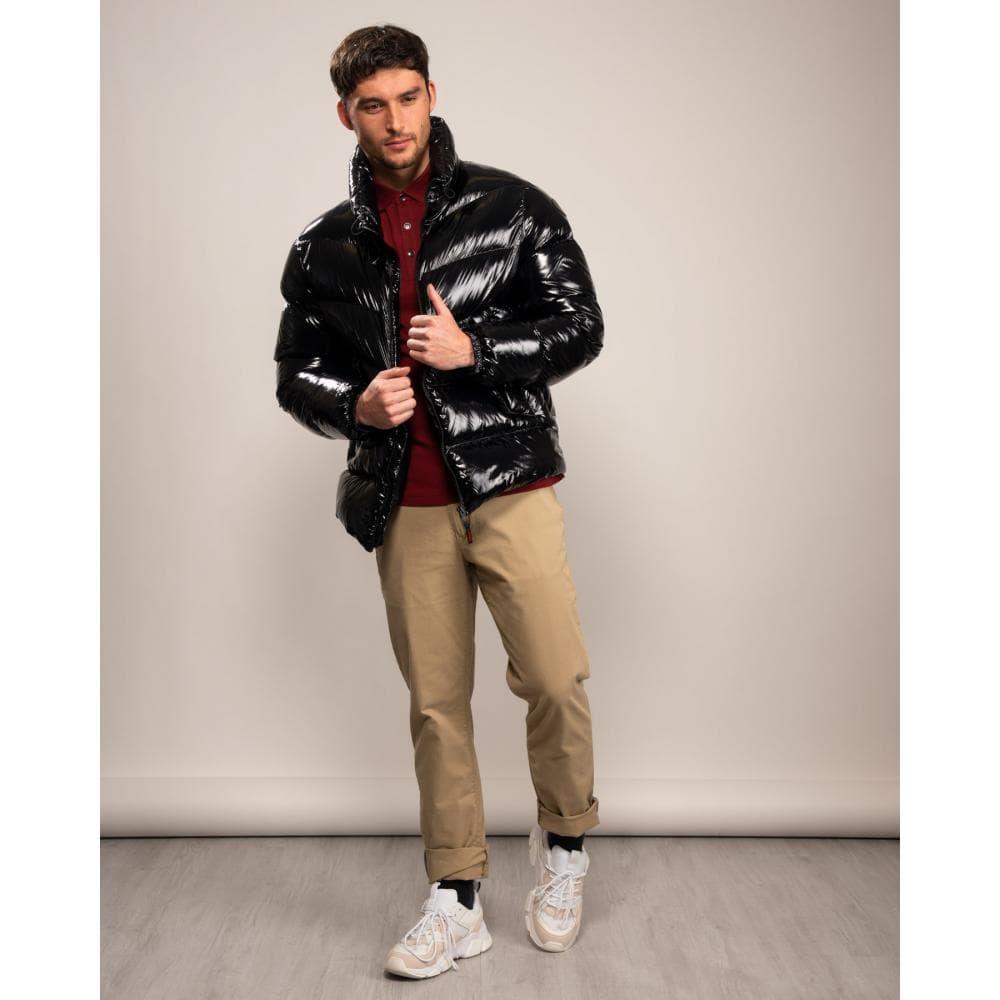 napapijri leather jackets