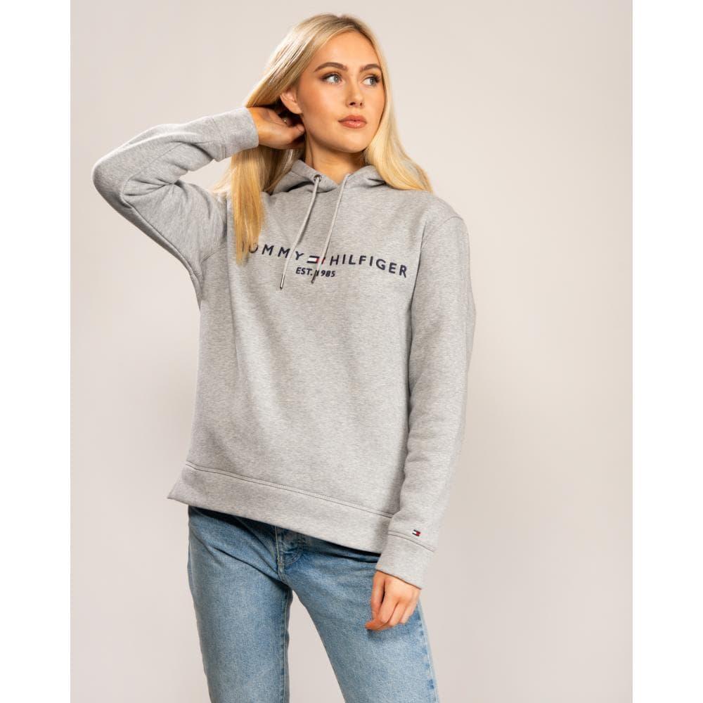 tommy hilfiger essential logo fleece sweatshirt