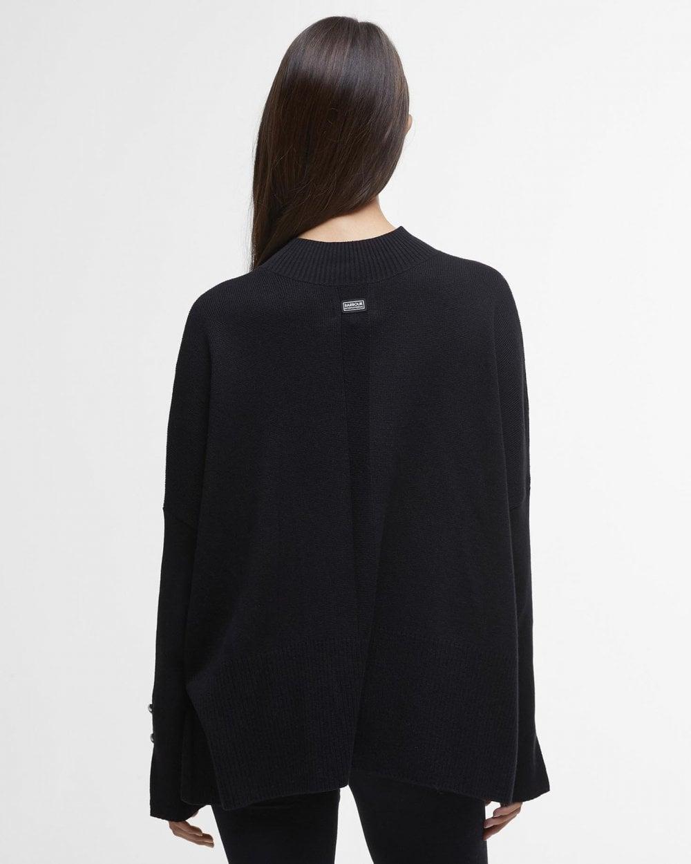 Barbour jumper womens Black hotsell