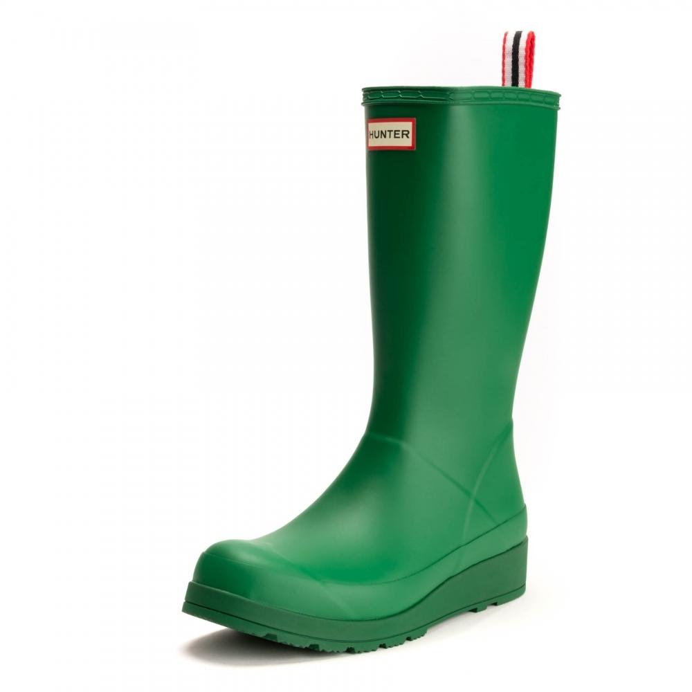 hyper green hunter boots