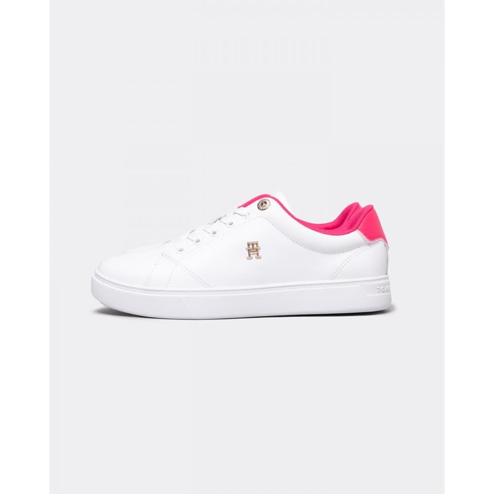 Tommy Hilfiger Elevated Essential Court Sneakers in White | Lyst