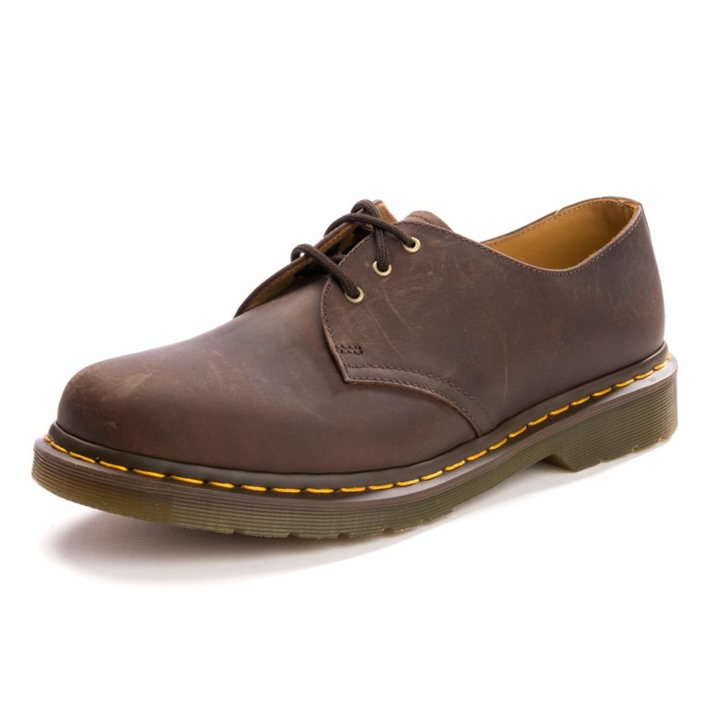 Dr. Martens 1461 Smooth Shoe in Brown for Men | Lyst Canada