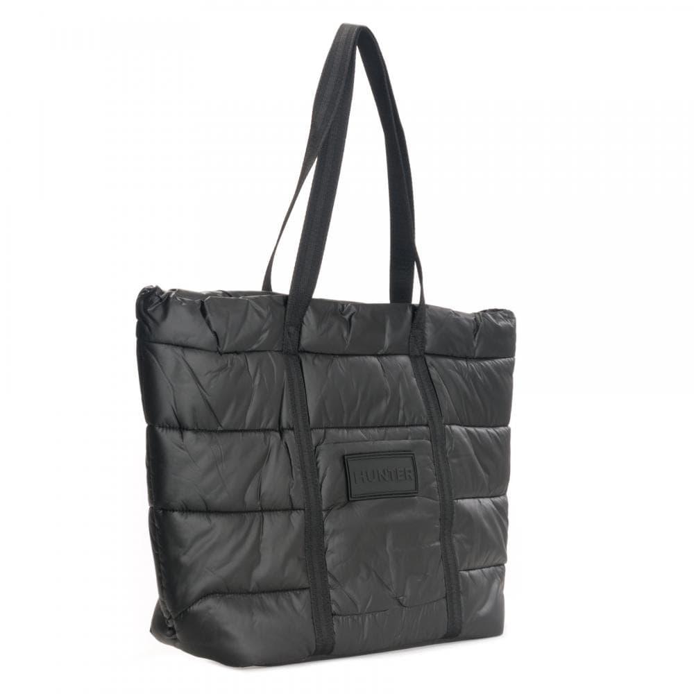 HUNTER Original Puffer Tote Bag in Black | Lyst