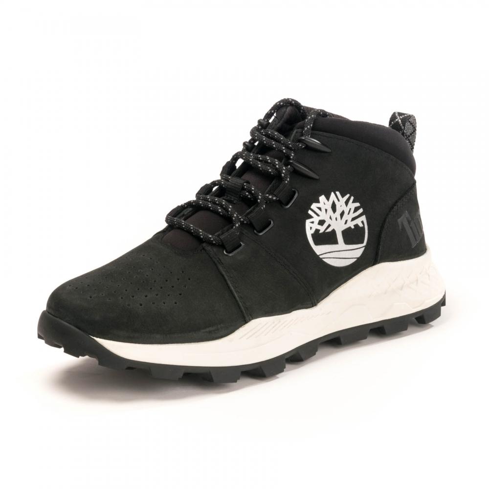 Timberland Brooklyn City Mid Boots in Black for Men - Lyst