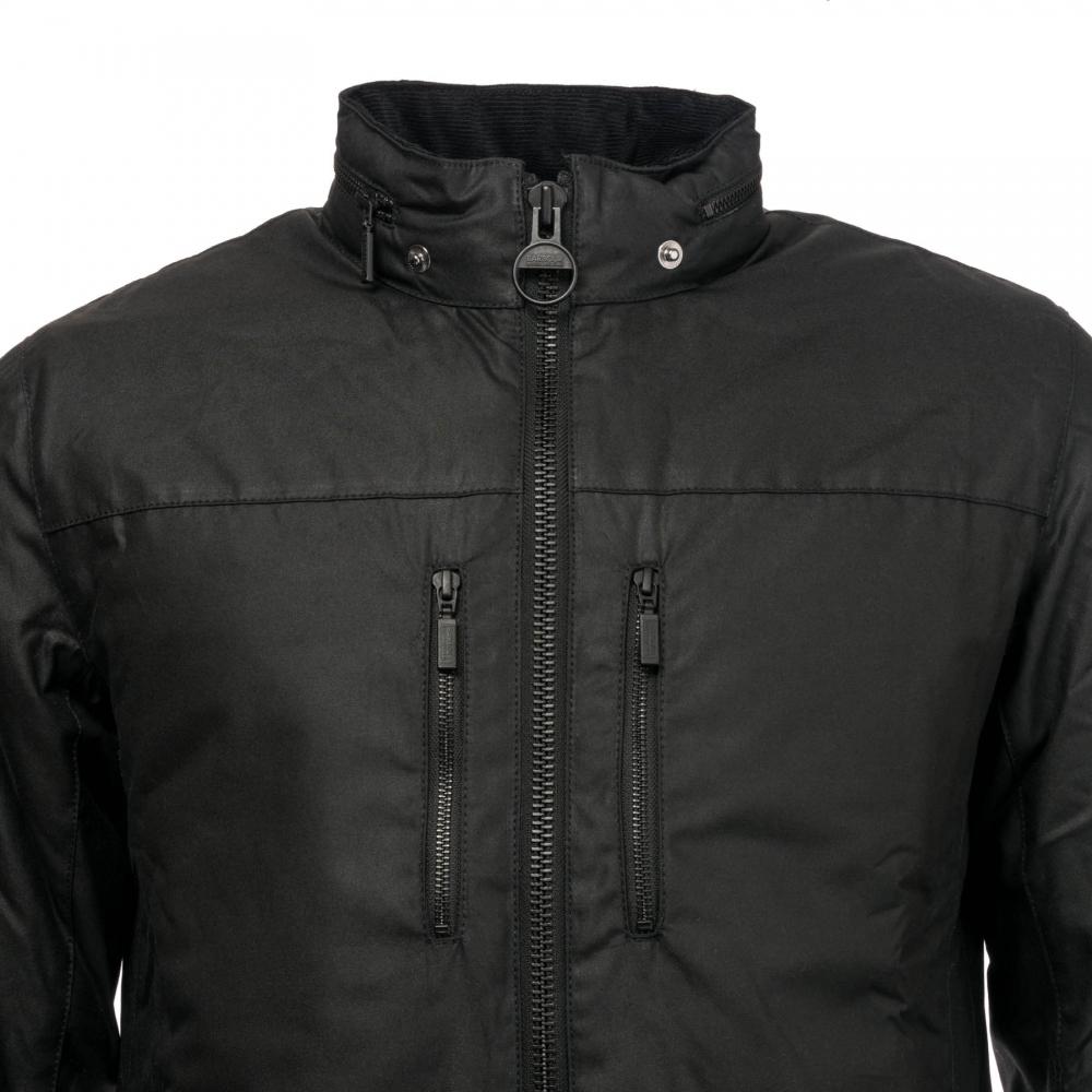 Barbour Chaser Wax Mens Jacket in Black 