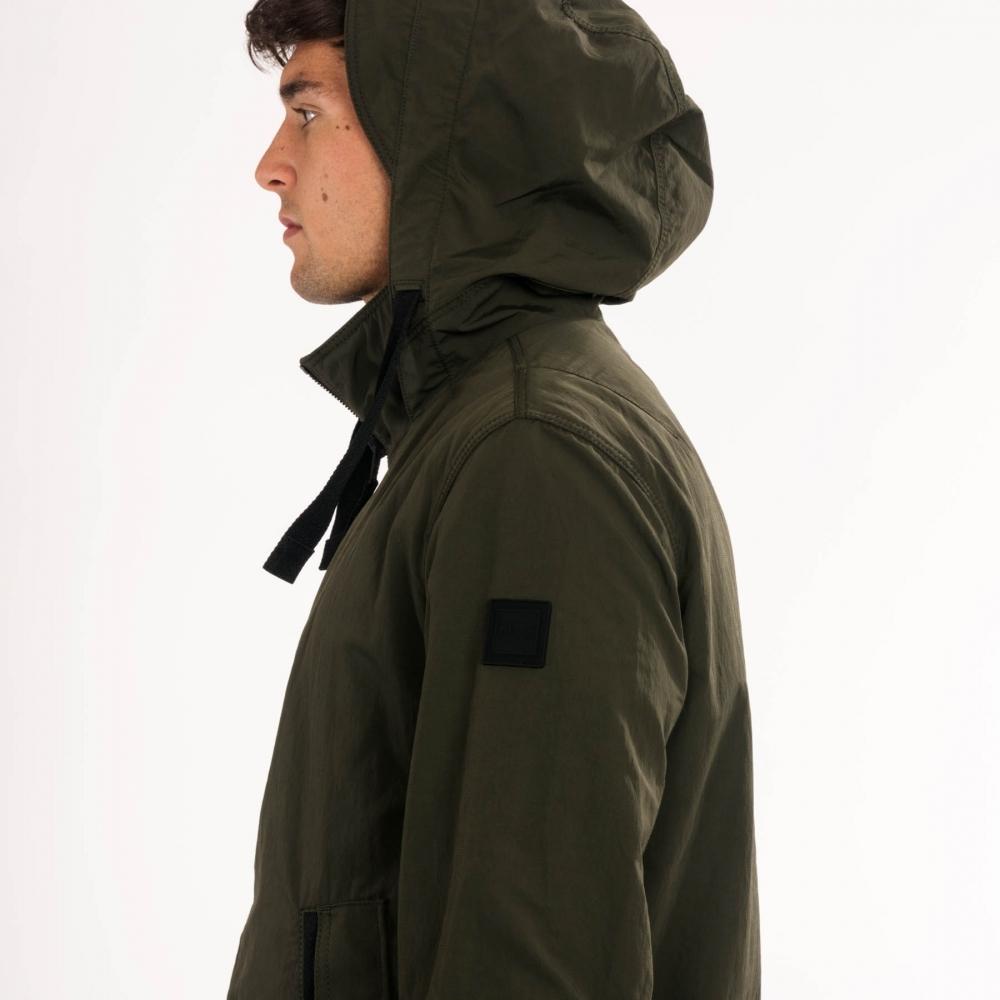 hugo boss green parka - OFF-70% >Free Delivery