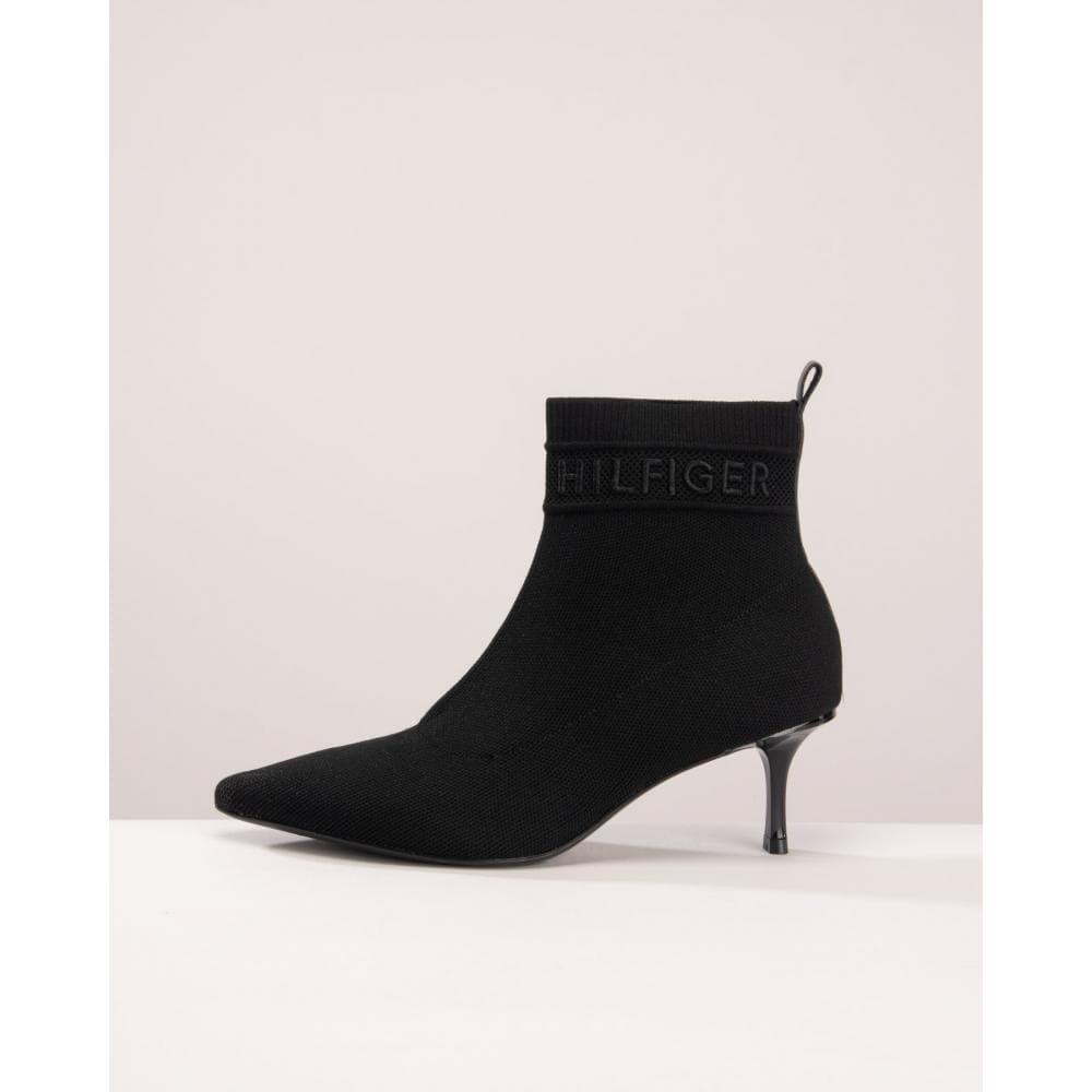 Tommy Hilfiger Knitted Sock Heel Boots in - Lyst