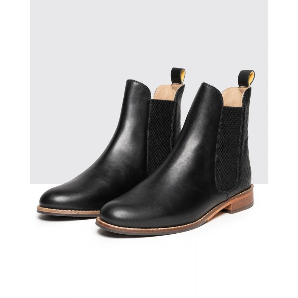 Joules Westbourne Premium Chelsea Boots in Black | Lyst