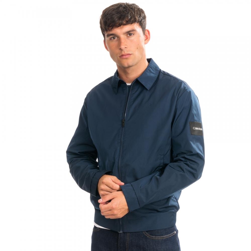 nylon harrington jacket