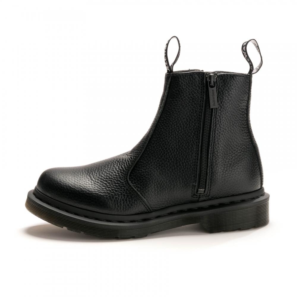 Dr. Martens Leather 2976 W/ Zips in Black - Save 59% | Lyst