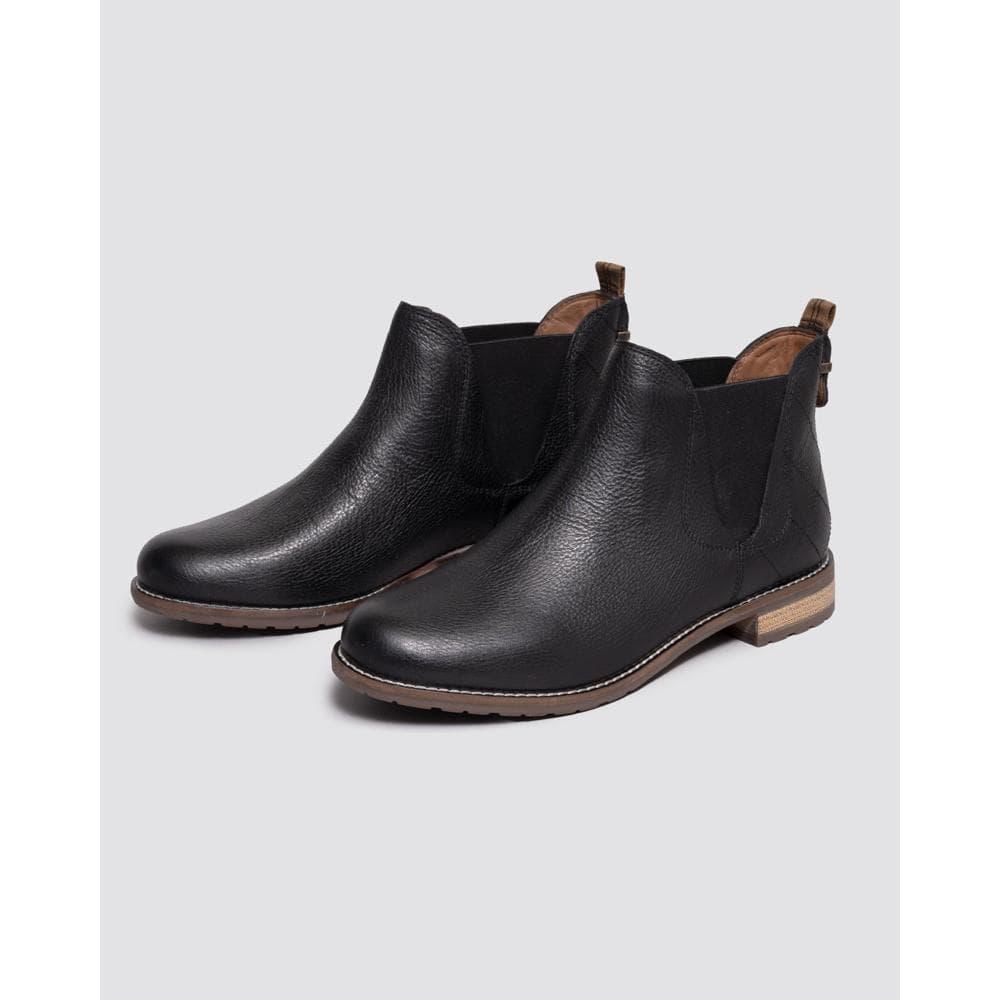 barbour black chelsea boots