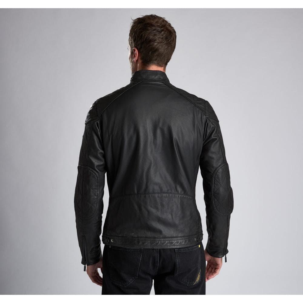 Barbour Marlon Mens Leather Jacket in 
