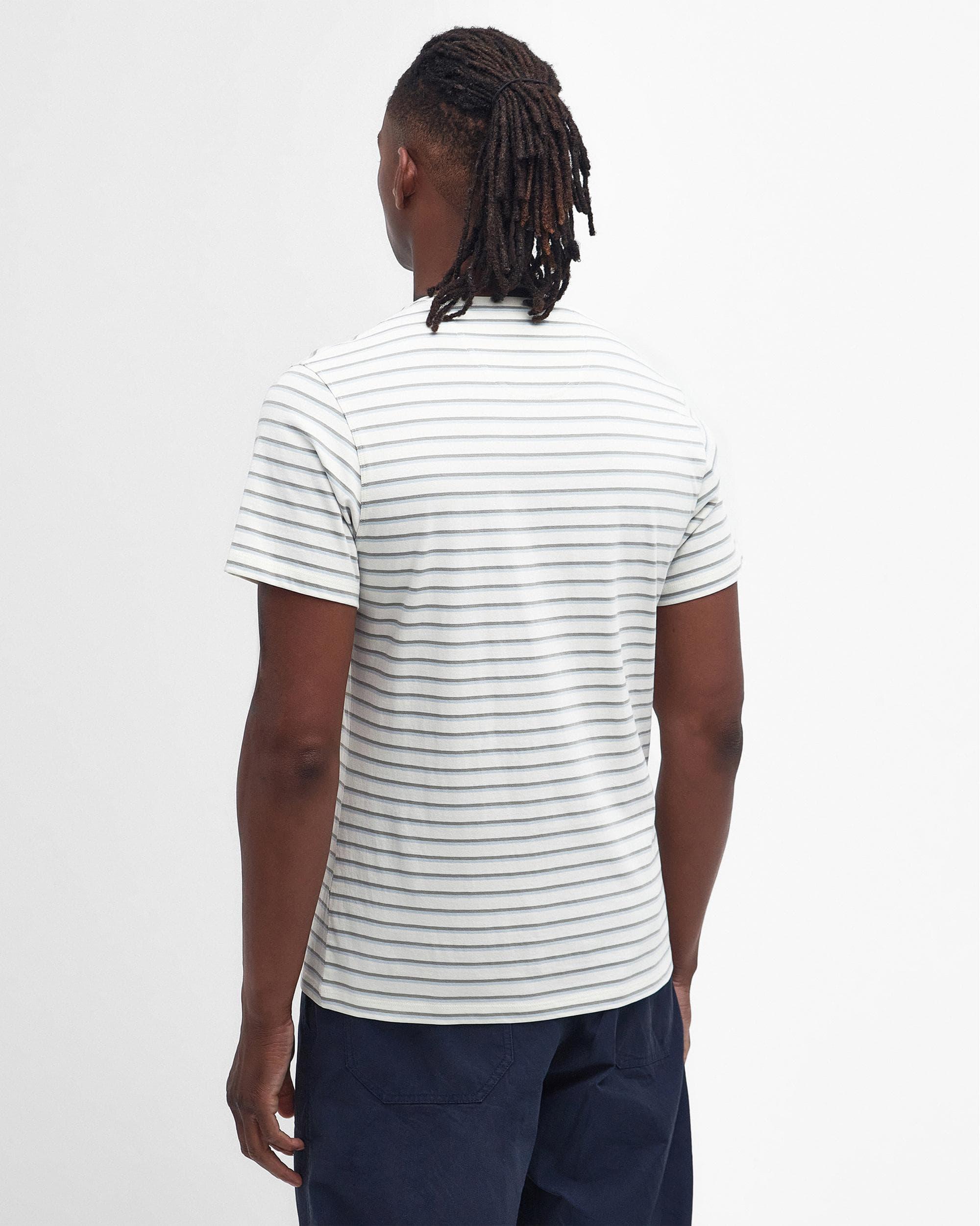 Barbour striped hotsell t shirt