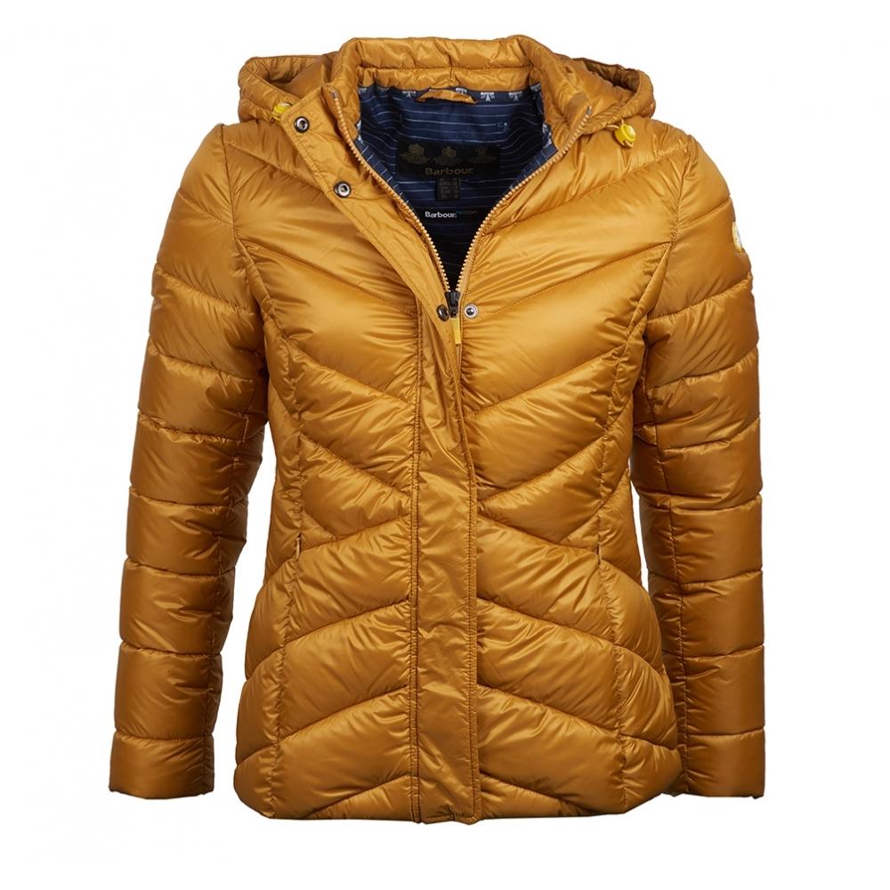 barbour skysail quilted hooded jacket
