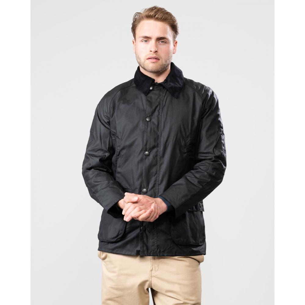 Barbour Ashby Wax Jacket in Black for 