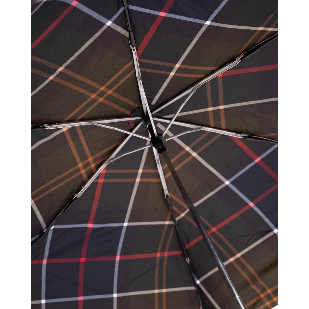 Barbour Tartan Mini Umbrella in Gray | Lyst