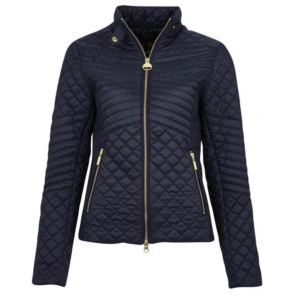 Barbour Formation Quilted Jacket in dk Navy (Blue) - Lyst