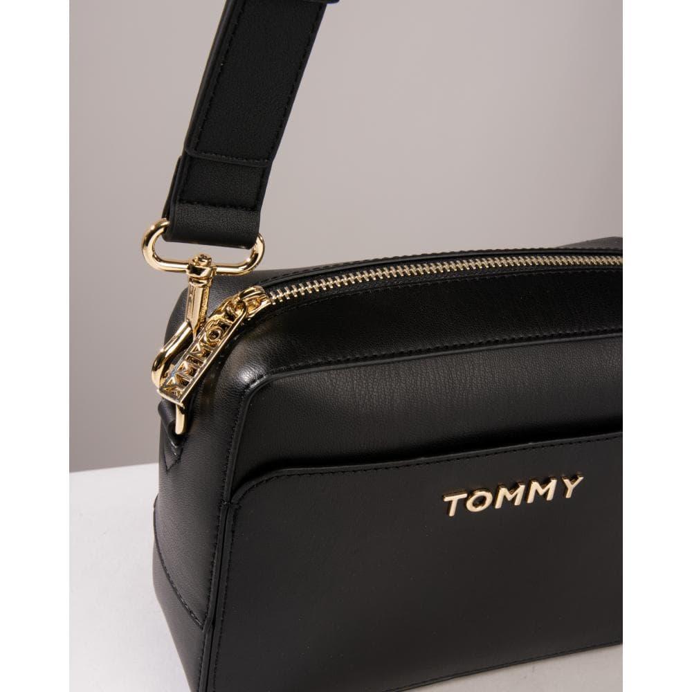 tommy hilfiger iconic camera bolsa beige