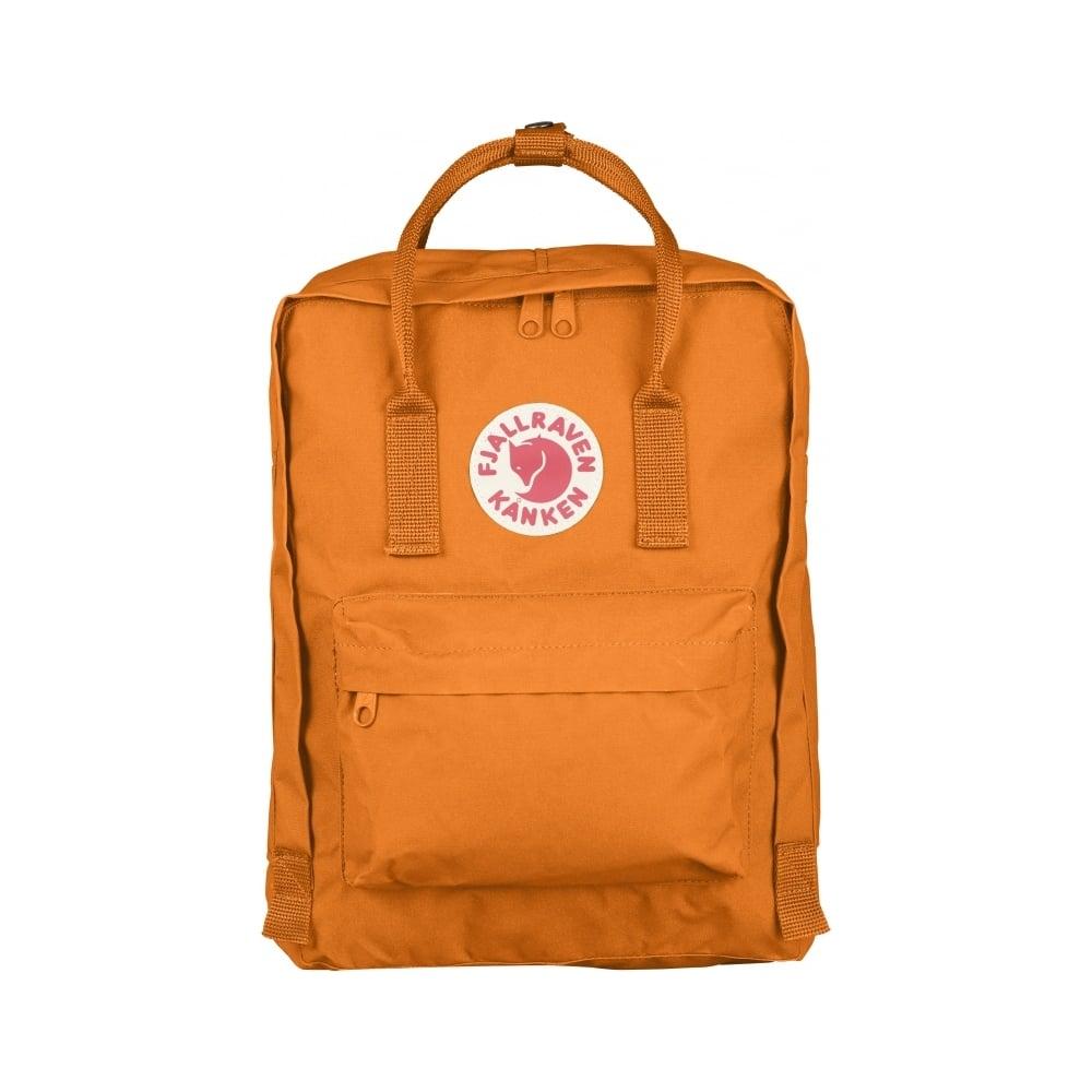 orange kanken backpack