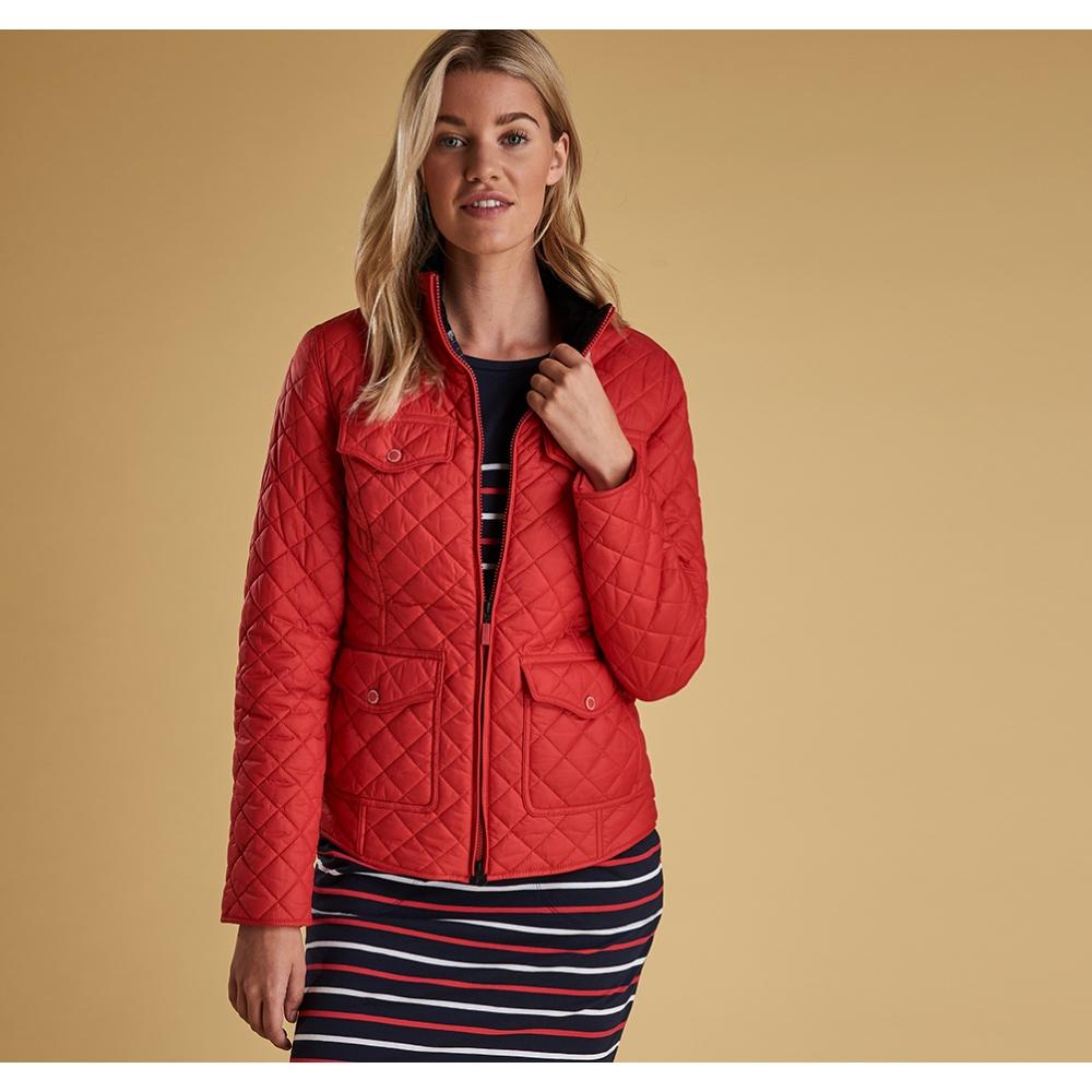 barbour sailboat quilted jacket
