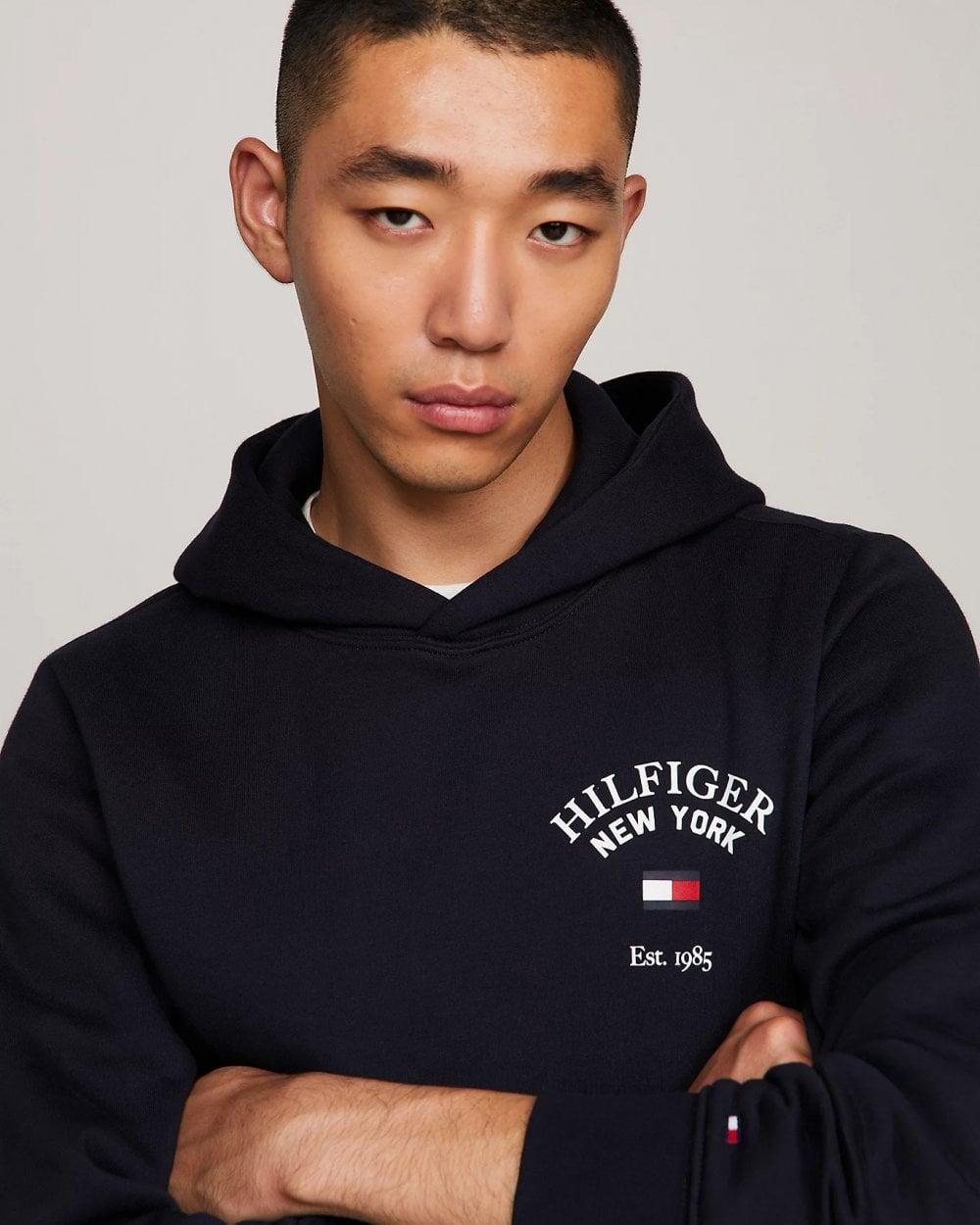 Tommy hilfiger varsity hoodie sale